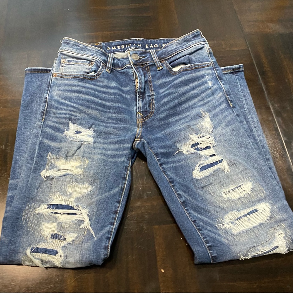 SOLD American Eagle Men”s Next Level AirFlex Slim Straight Size 29X30 - Picture 16 of 16